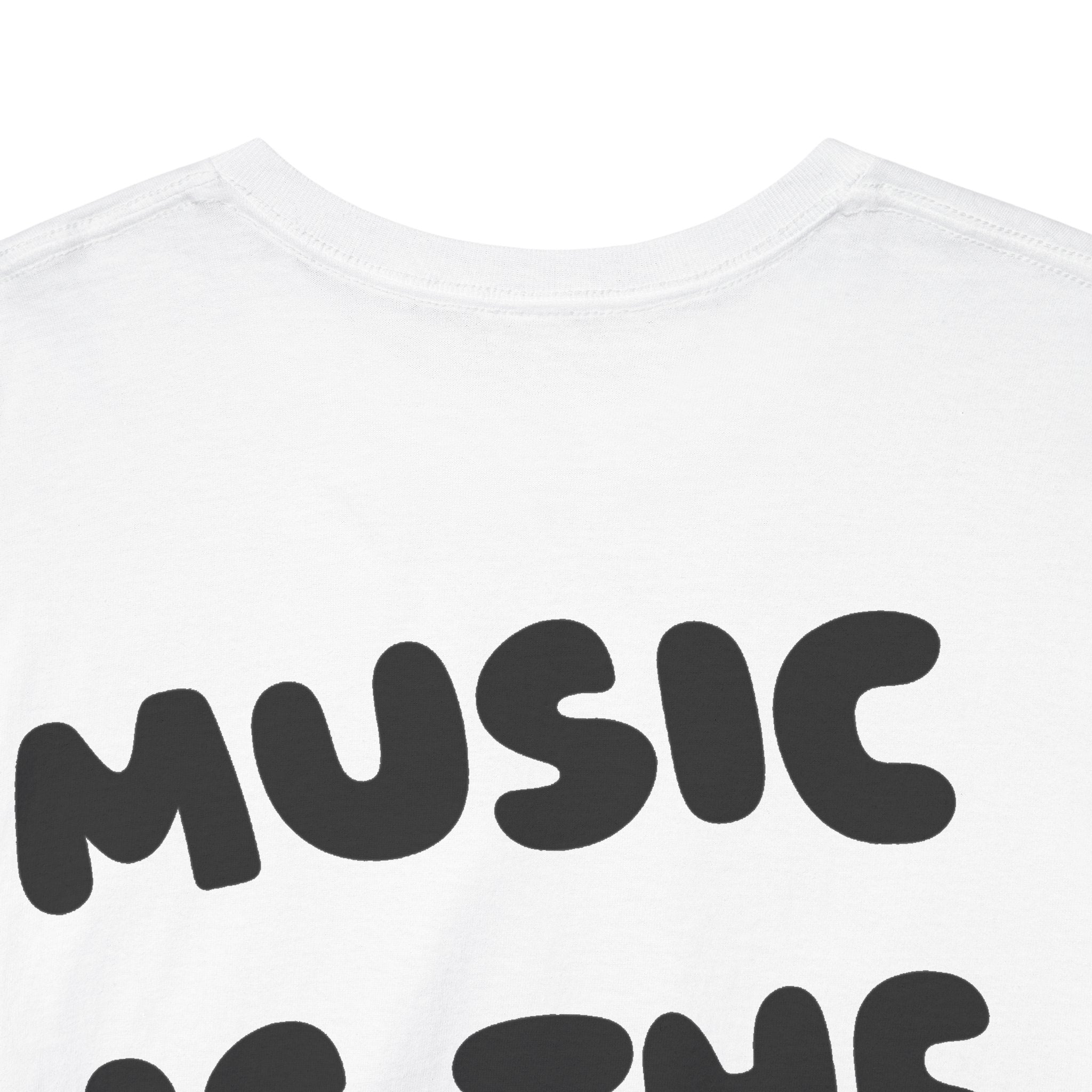 Music Is The Answer Cotton T‑Shirt