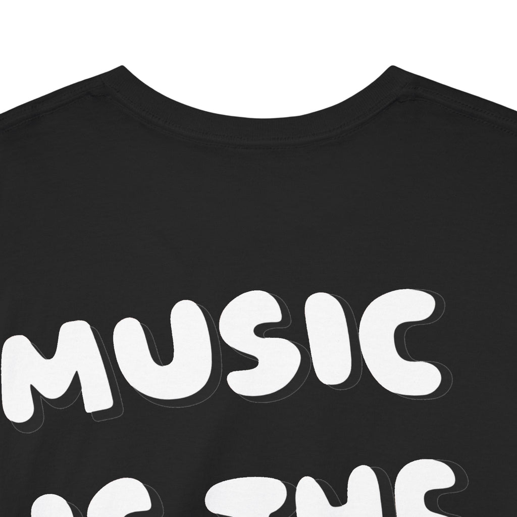 Music Is The Answer Cotton T‑Shirt